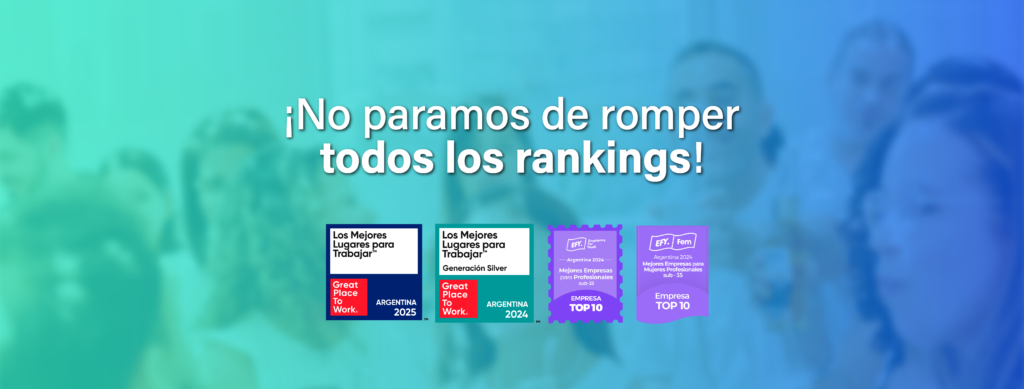 ¡No paramos de romper todos los rankings de mejores empresas para trabajar!. IT Patagonia